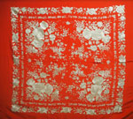Handmade Manila Embroidered Shawl. Natural Silk. Ref. 1011016NRJMF 409.920€ #500351011016NRJMF